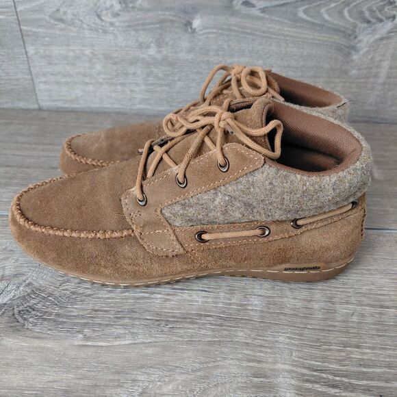 Patagonia Boots Womens Thatcher Kula Chukka Shoes Brown Suede Booties Size 7.5 - Picture 5 of 11